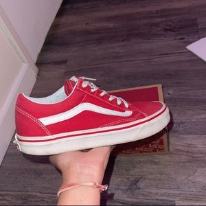 Red Vans